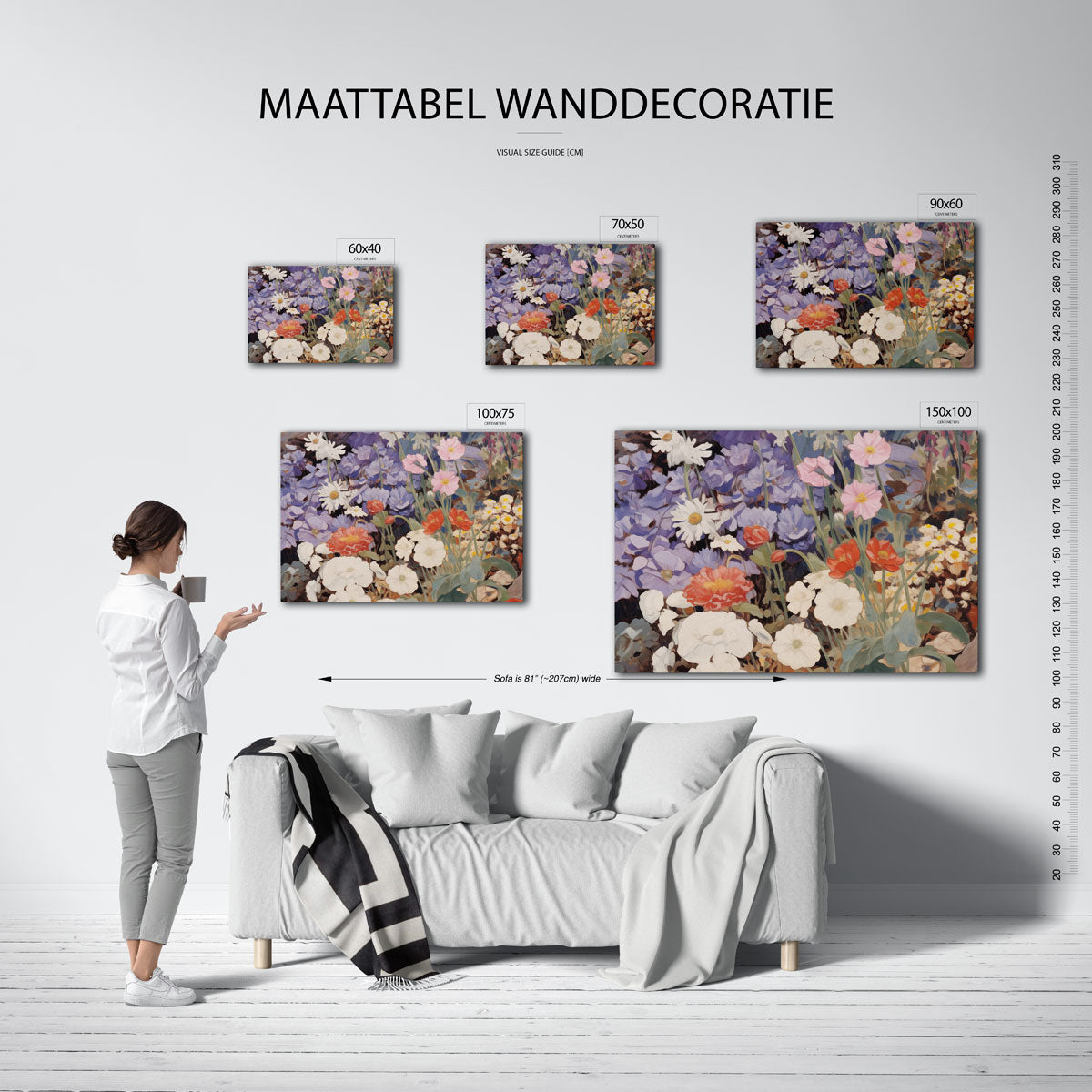 Bloemenpracht Kunstwerk