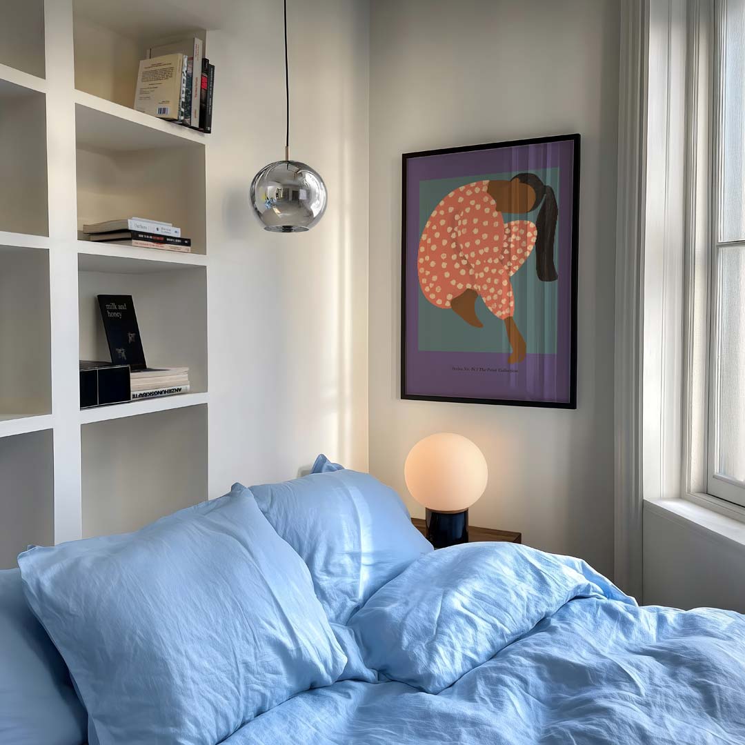 Stijlvolle Vrouwelijke Silhouet Poster-WallArtistic