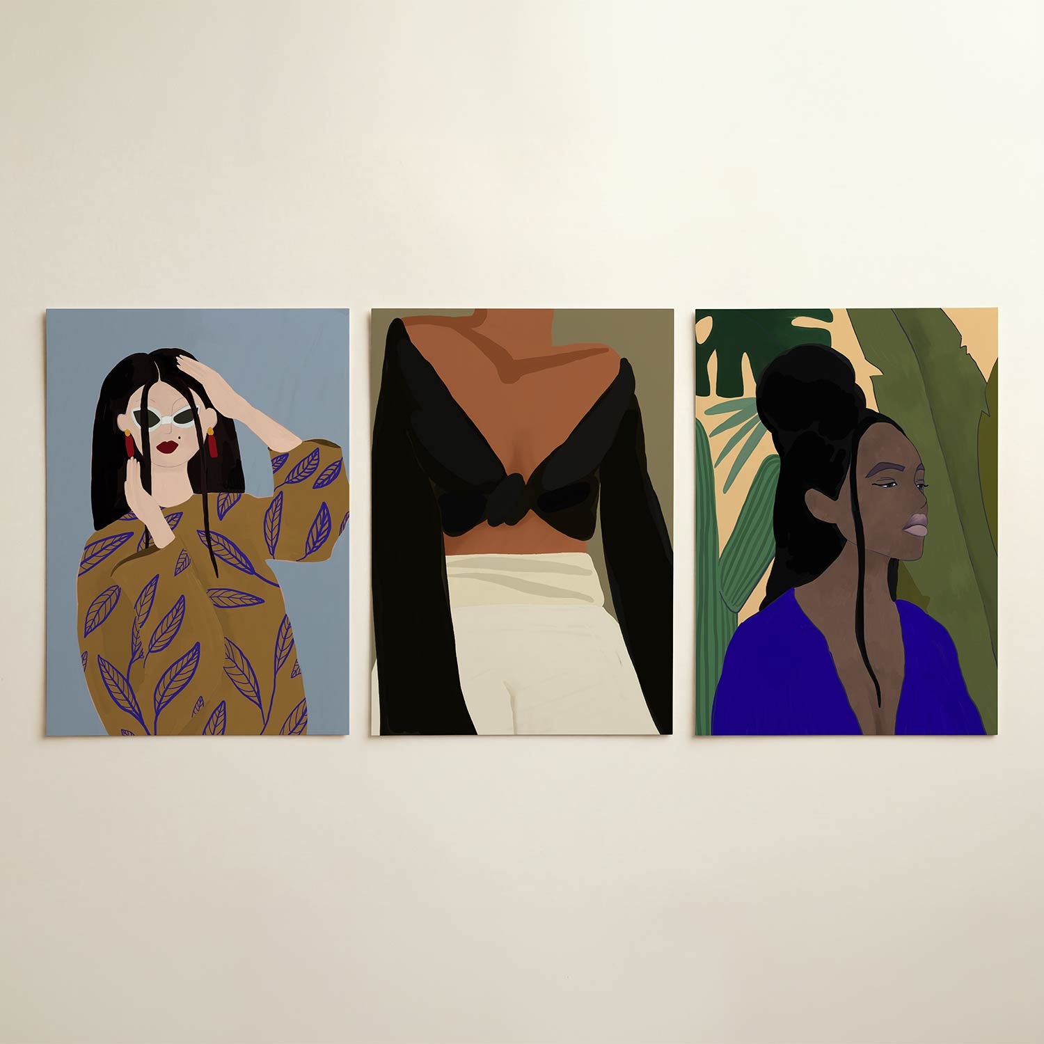 Vormen en vlakken Posterset
