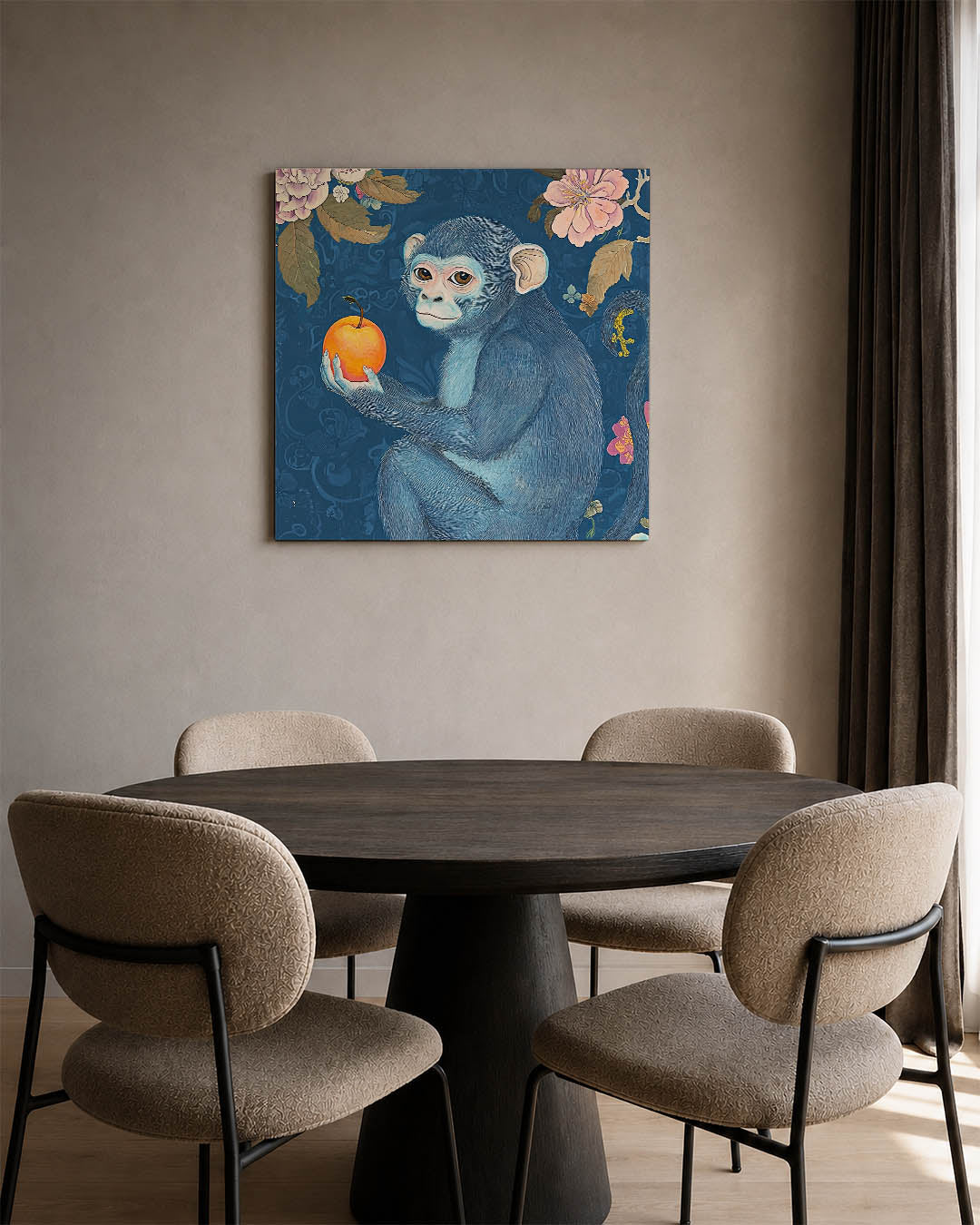 Dromerige aap Kunstwerk