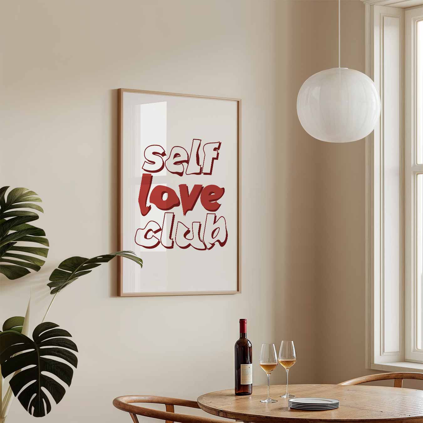 Self Love Club Poster-WallArtistic
