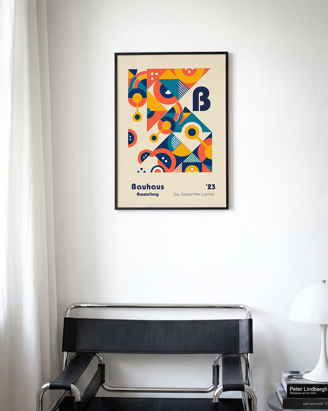 Vorm en kleurenspel Poster
