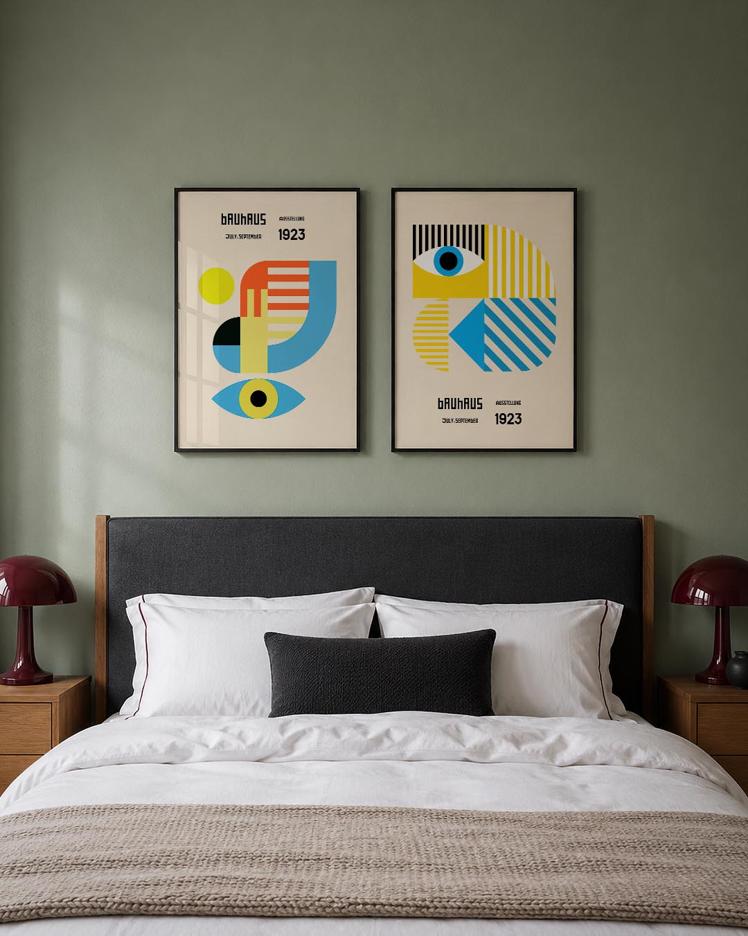 Vormen en kleurvlakken Posterset