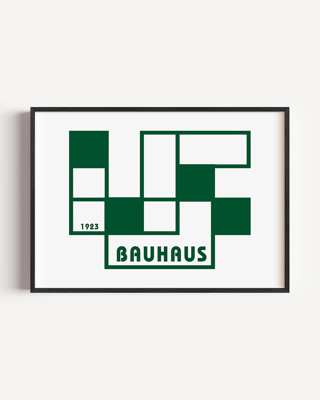 Geometrische vlakverdeling Poster