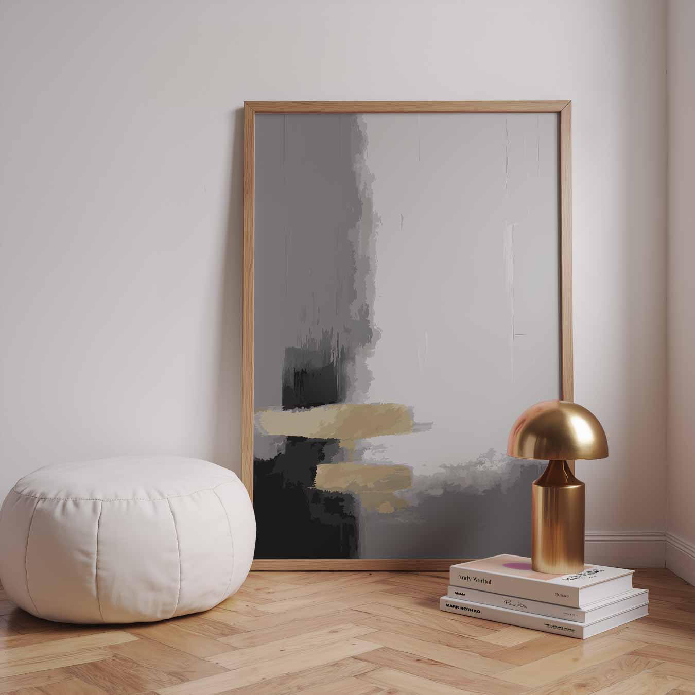 Moderne Abstracte Kunstposter-WallArtistic