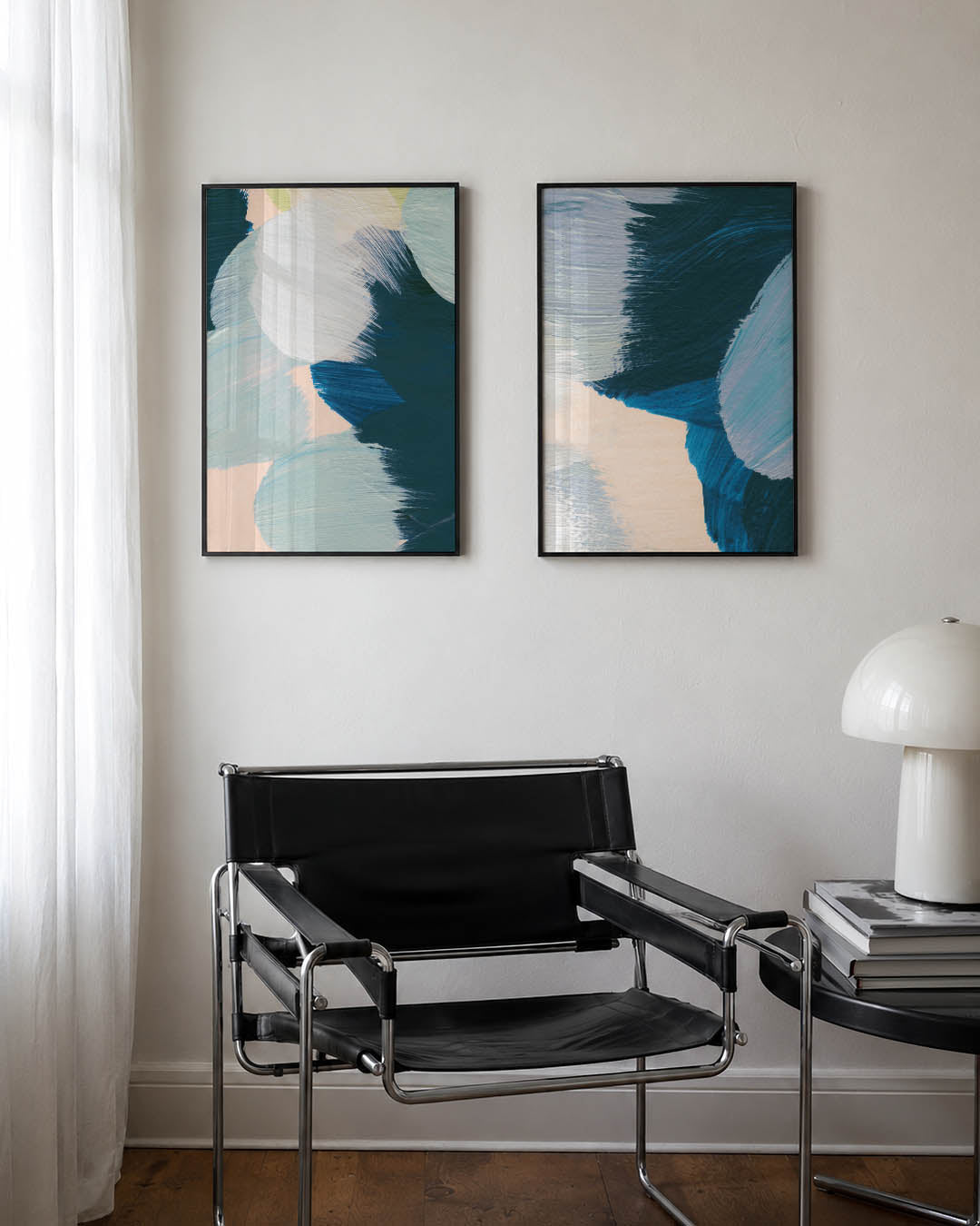 Kleurvlakken harmonie Posterset