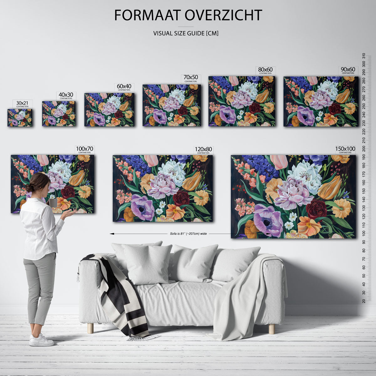 Bloemenpracht Poster
