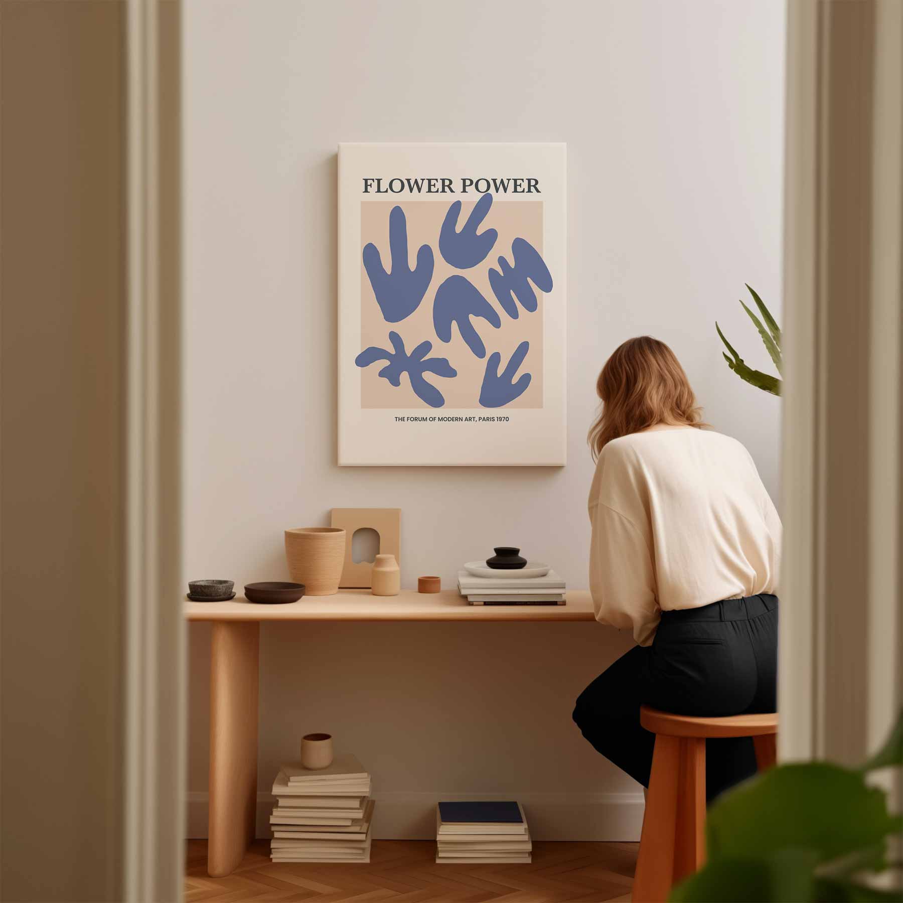 Flower Power Kunstposter
