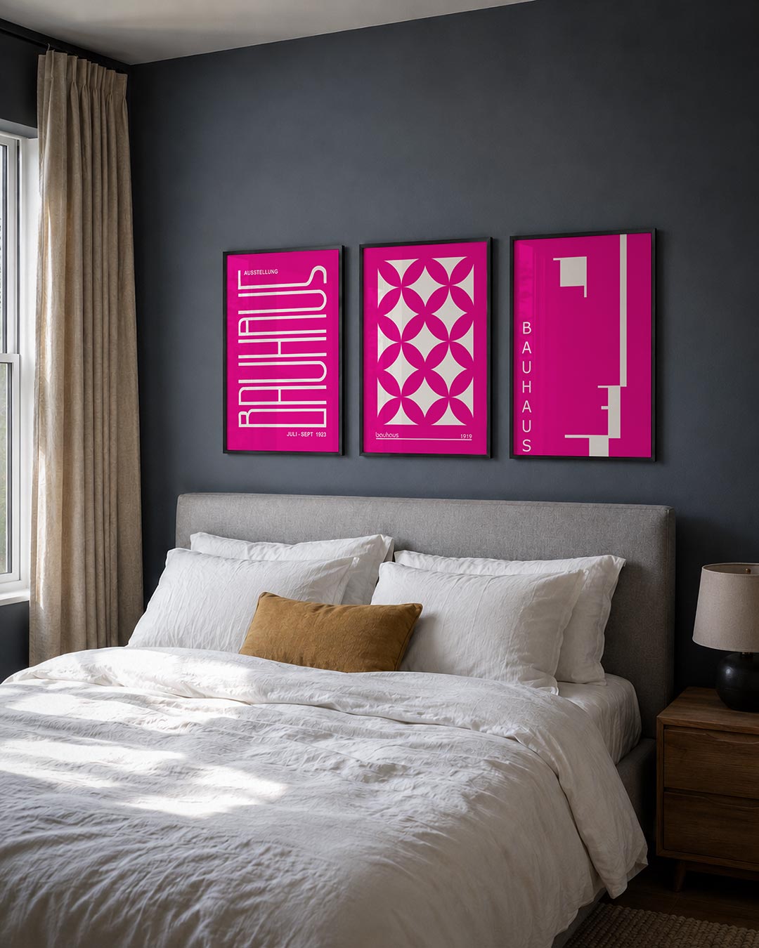 Lijnen en kleurvlakken Posterset