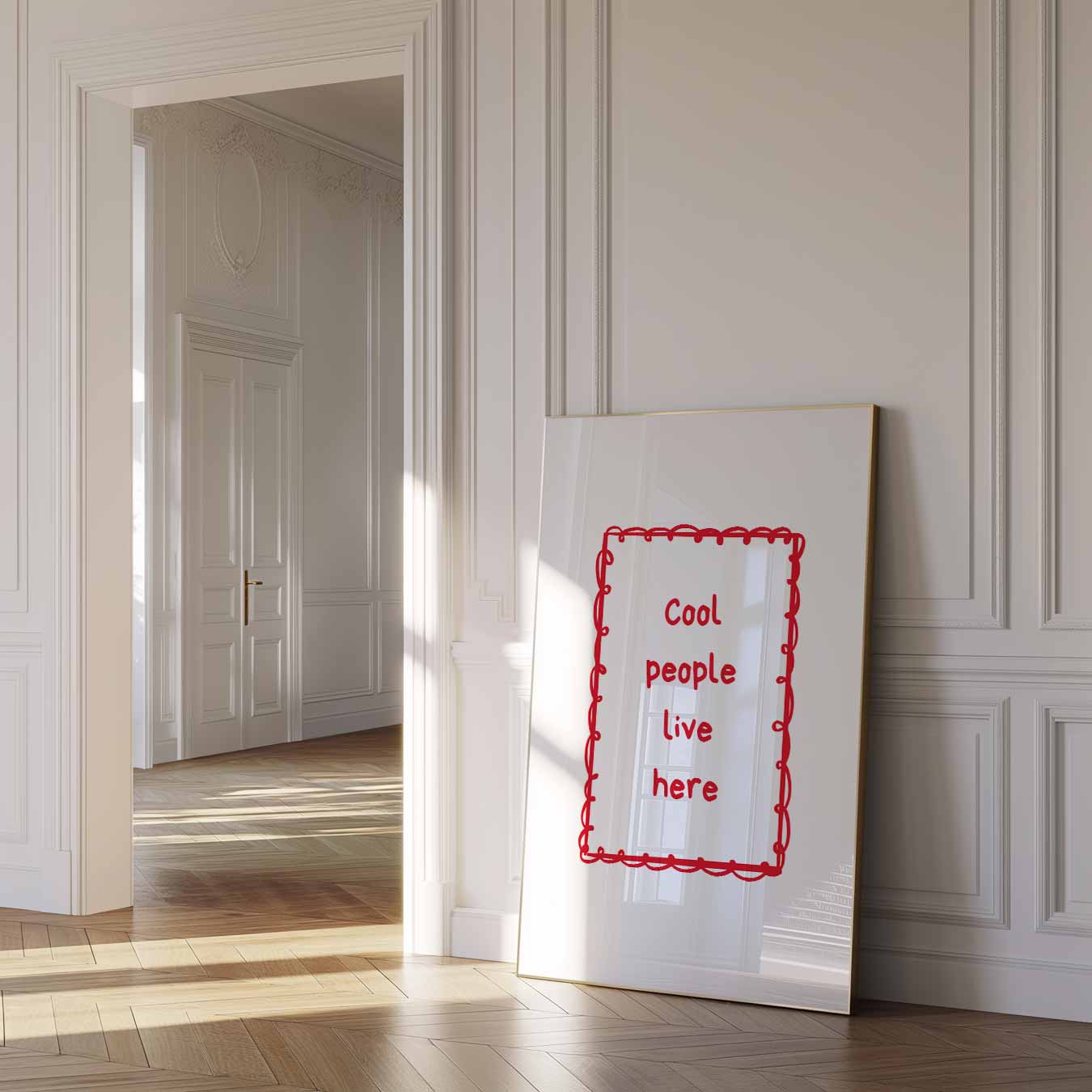 Stoere Mensen Poster-WallArtistic