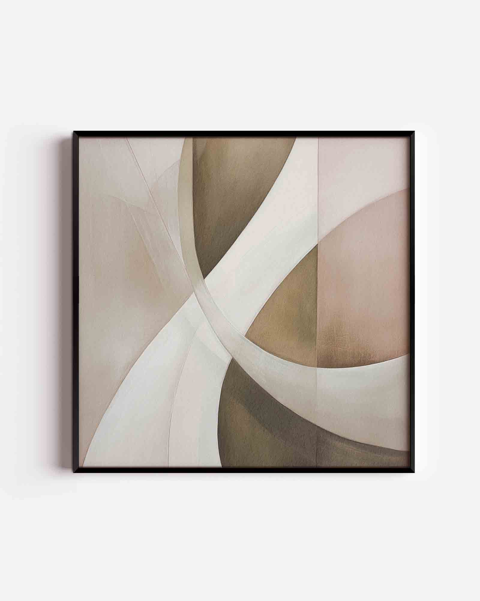 Abstracte vormen Poster