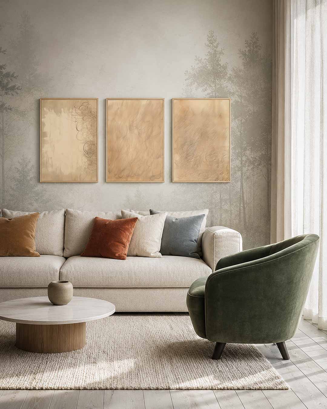Lijnen en vormen Posterset