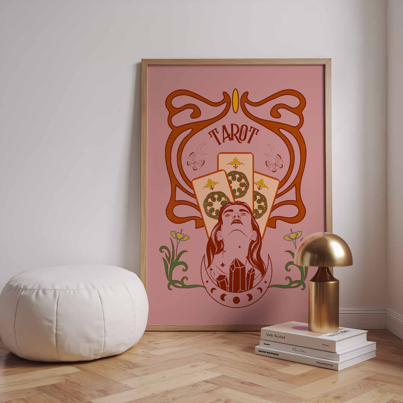 Mystieke Tarot Kunstposter-WallArtistic