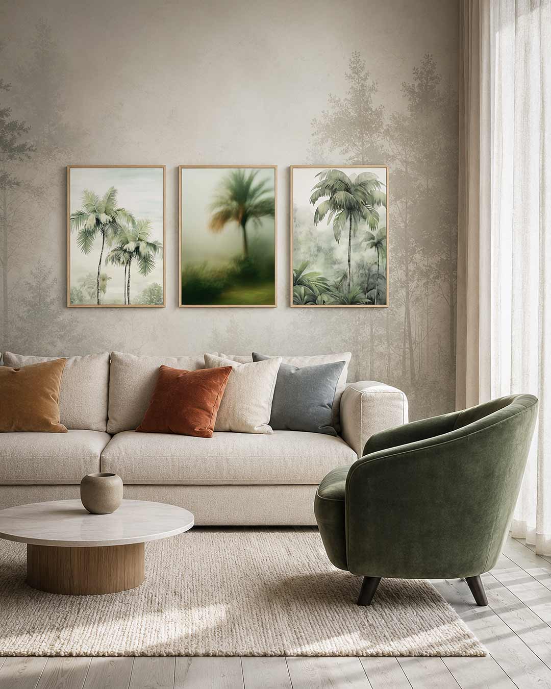 Tropische sereniteit Posterset
