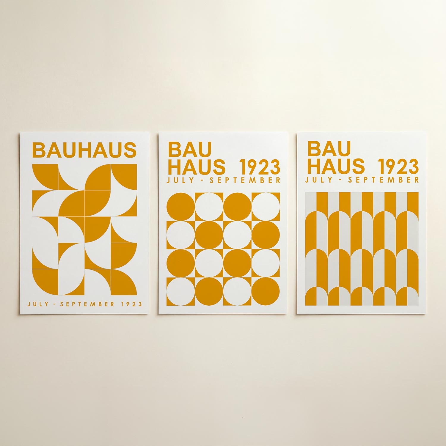 Vormen en vlakken Posterset