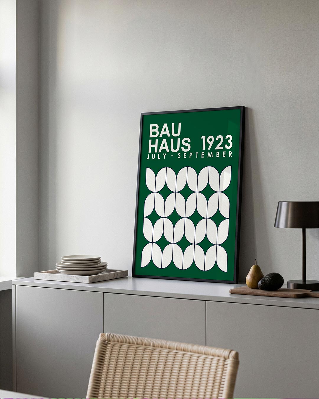 Vormritme en kleur Poster