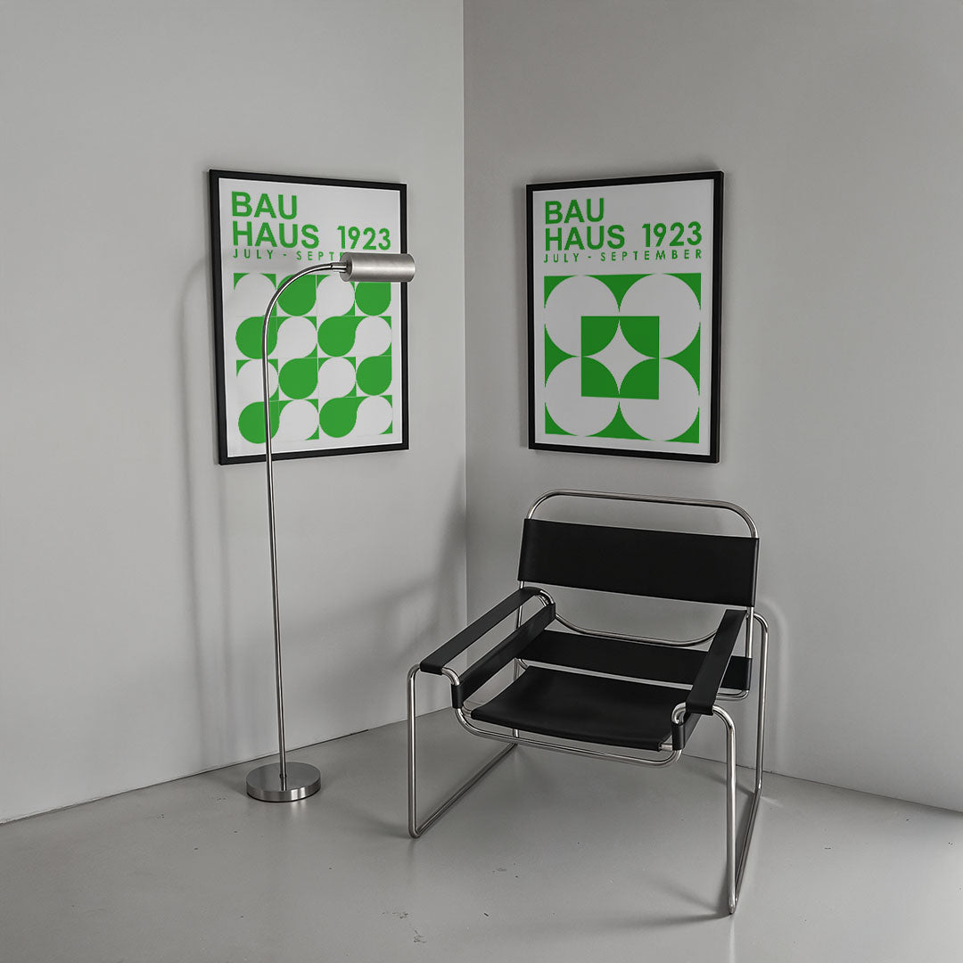 Groene cirkelpatronen Posterset