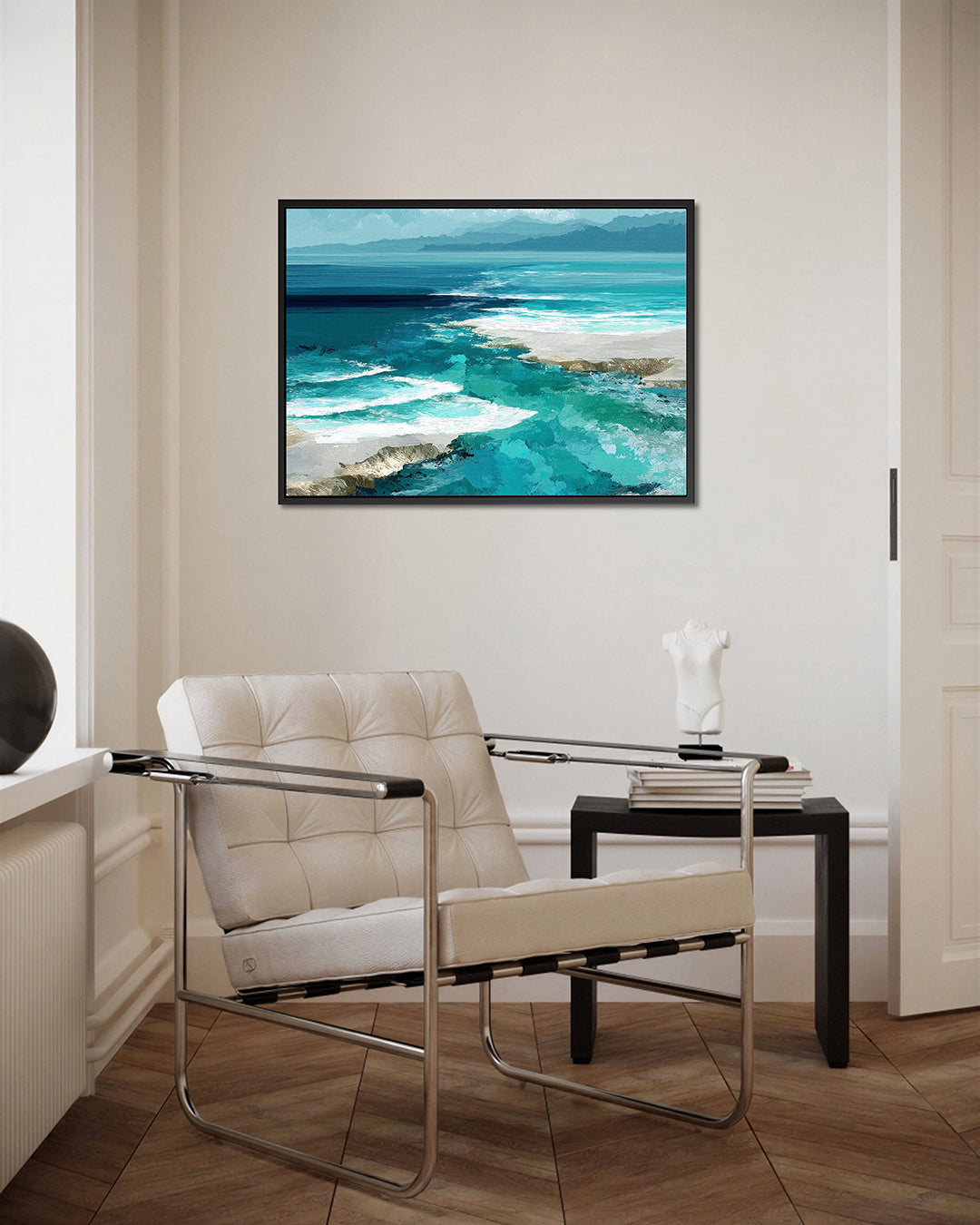 Oceaanlandschap Kunstwerk