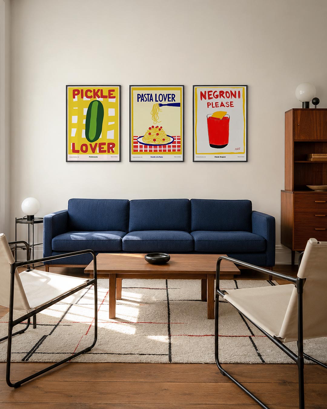 Kleurrijke expressie Posterset