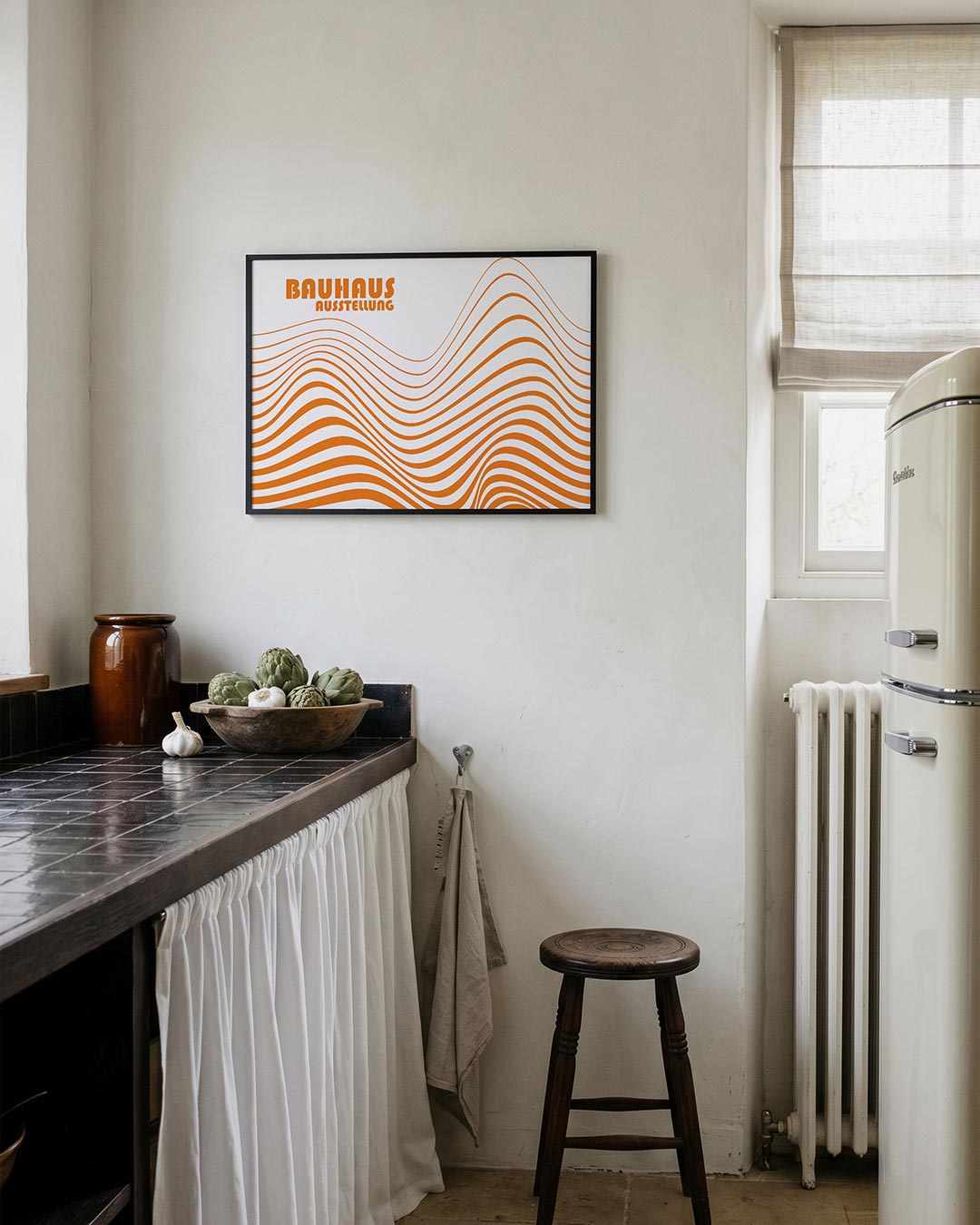 Golvend lijnenspel Poster