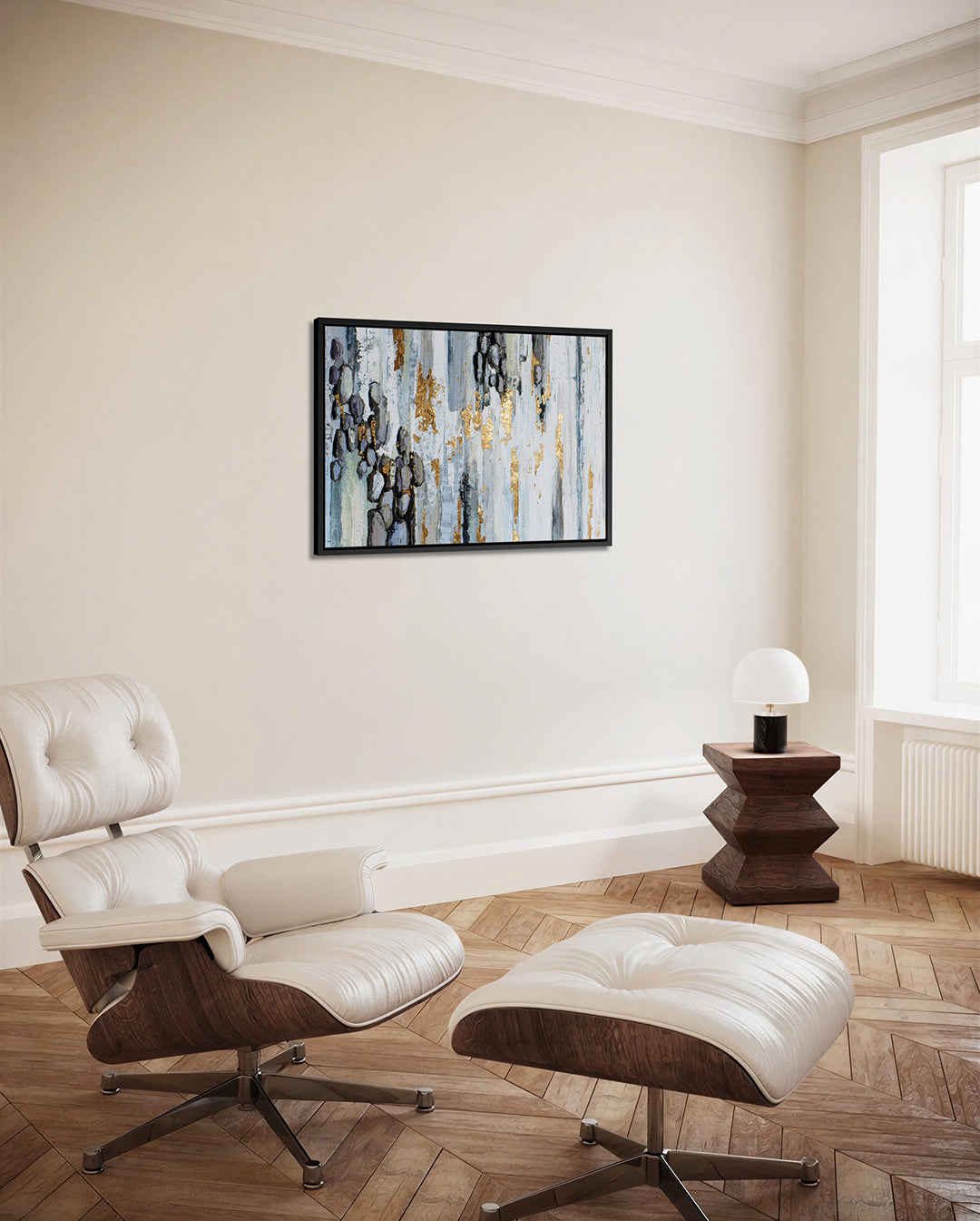 Gelaagde texturen Kunstwerk