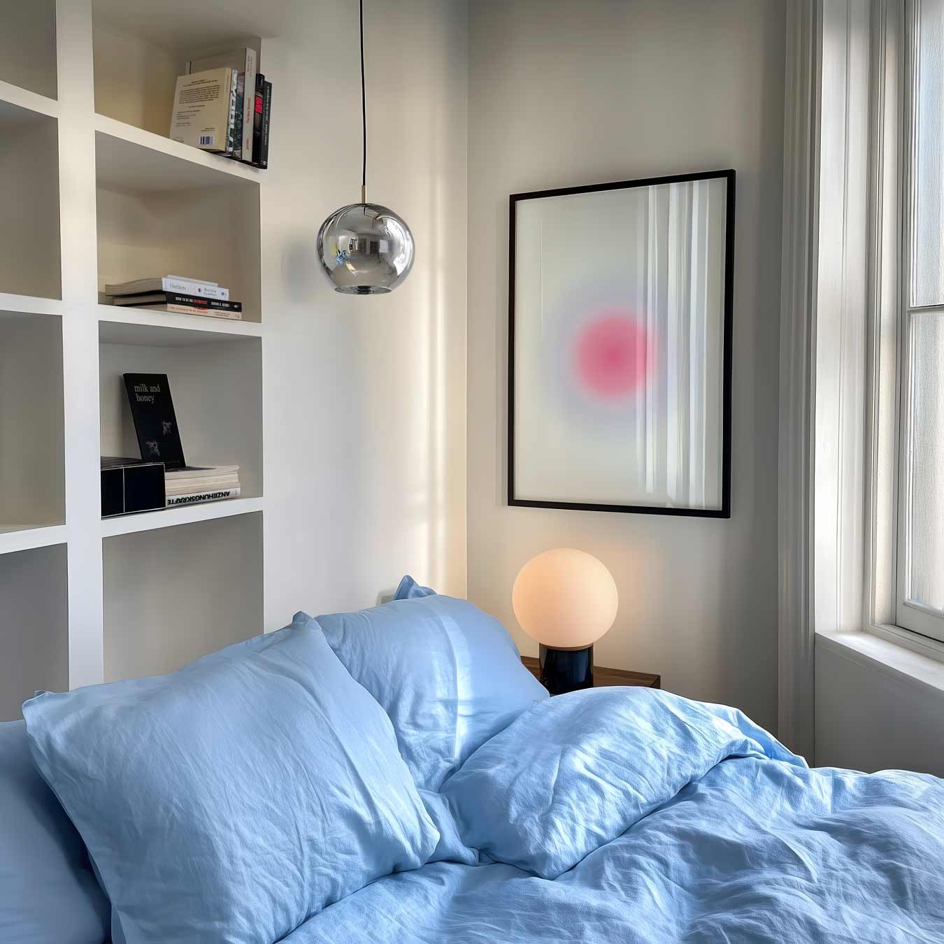 Dromerige Pastel Cirkel Poster-WallArtistic