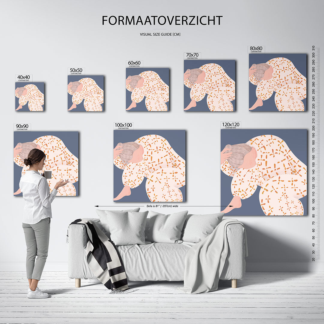 Gestileerde figuur Kunstwerk
