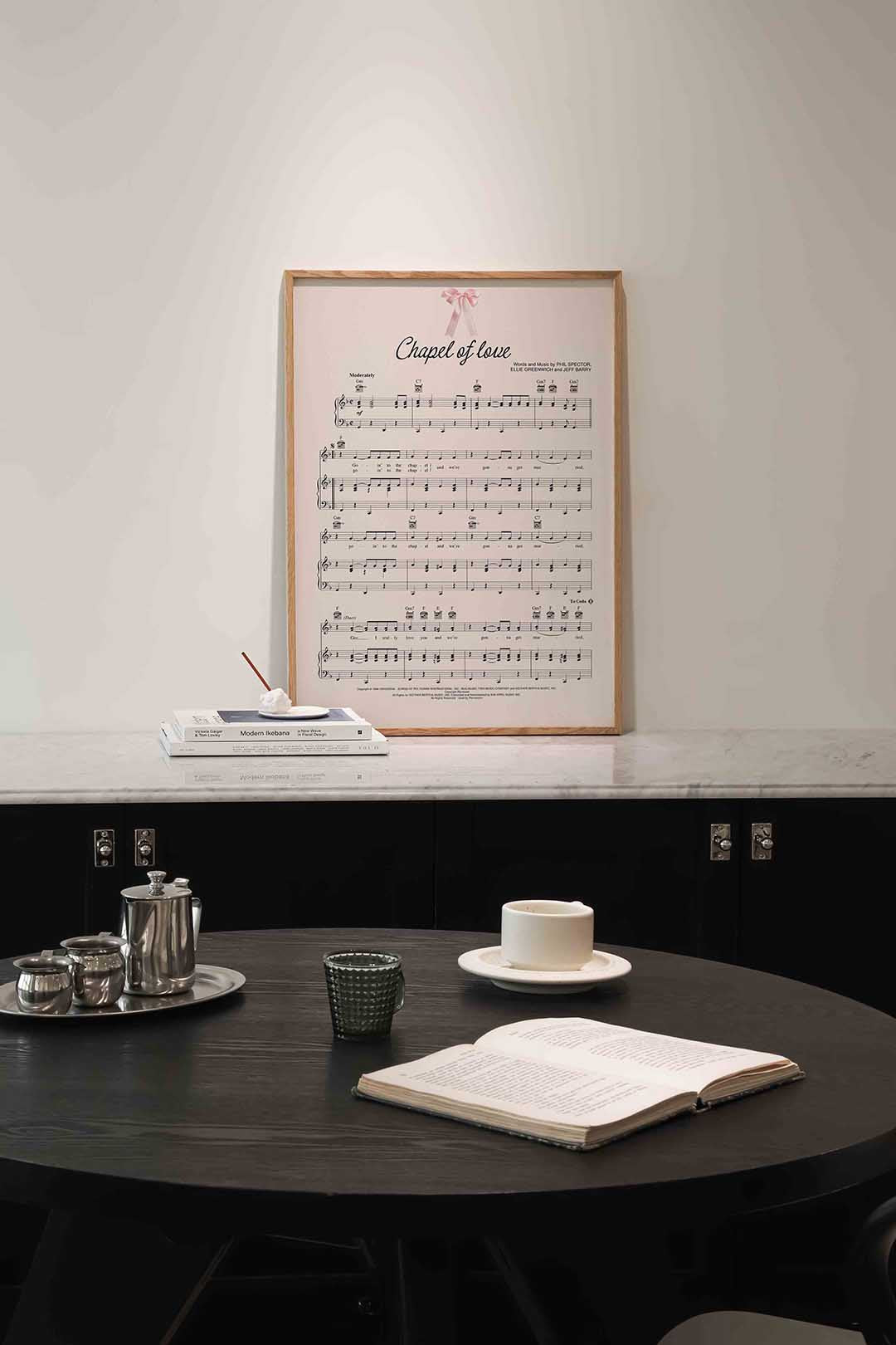 Chapel of love muziek Poster