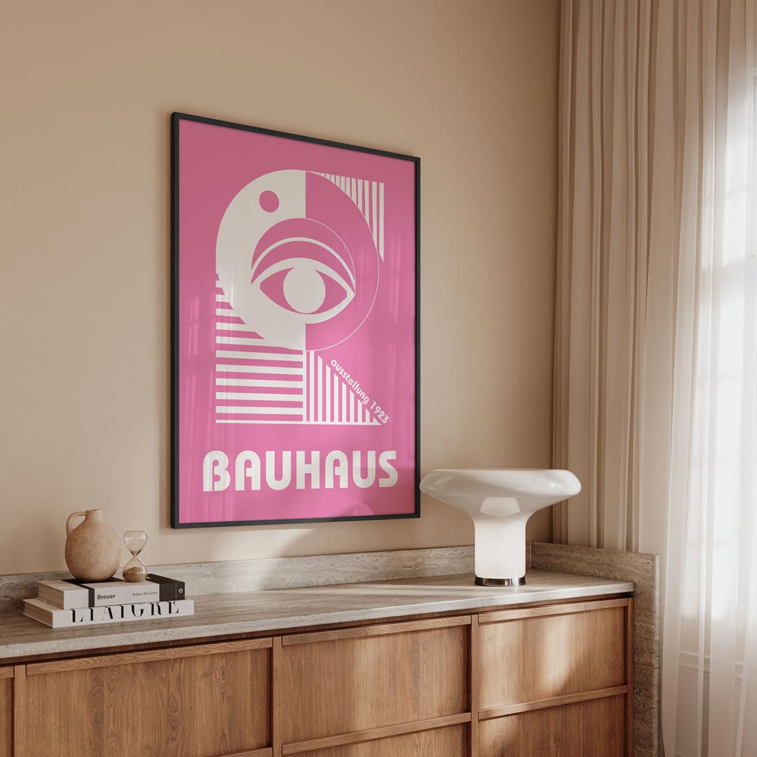 Oog en lijnen Poster