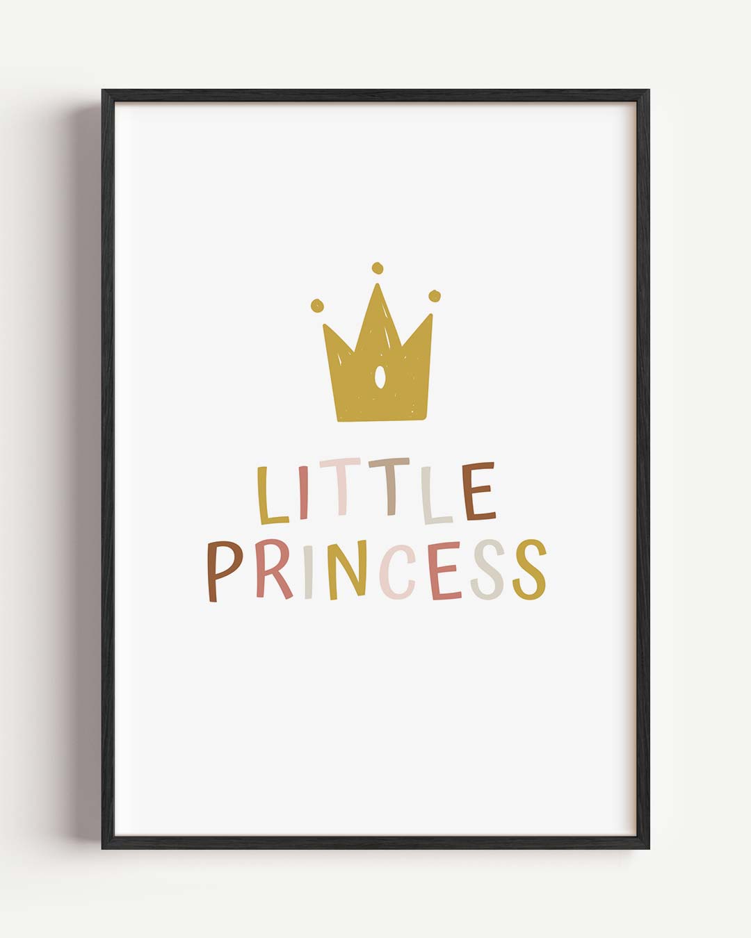 Kleine Prinses Kroon Poster-WallArtistic