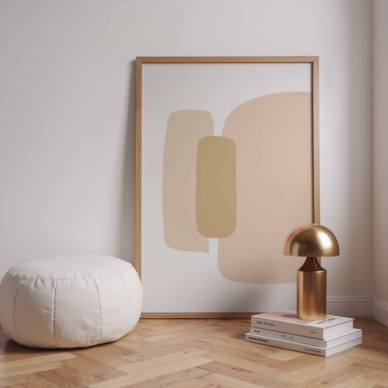 Minimalistische Abstracte Kunstposter-WallArtistic