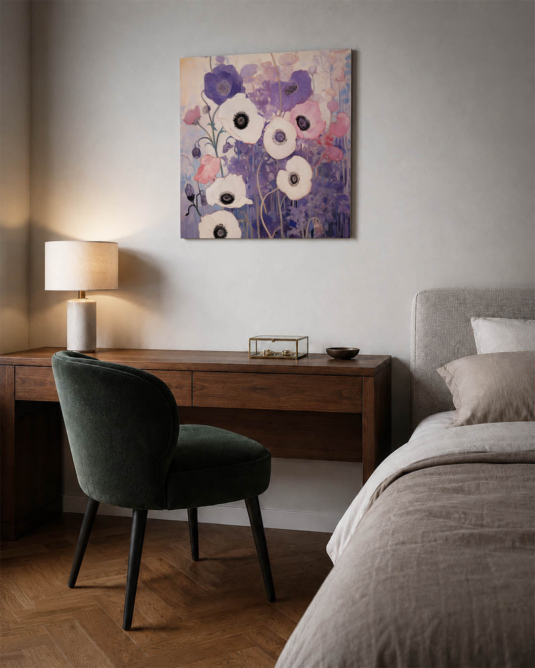 Bloemrijke harmonie Kunstwerk
