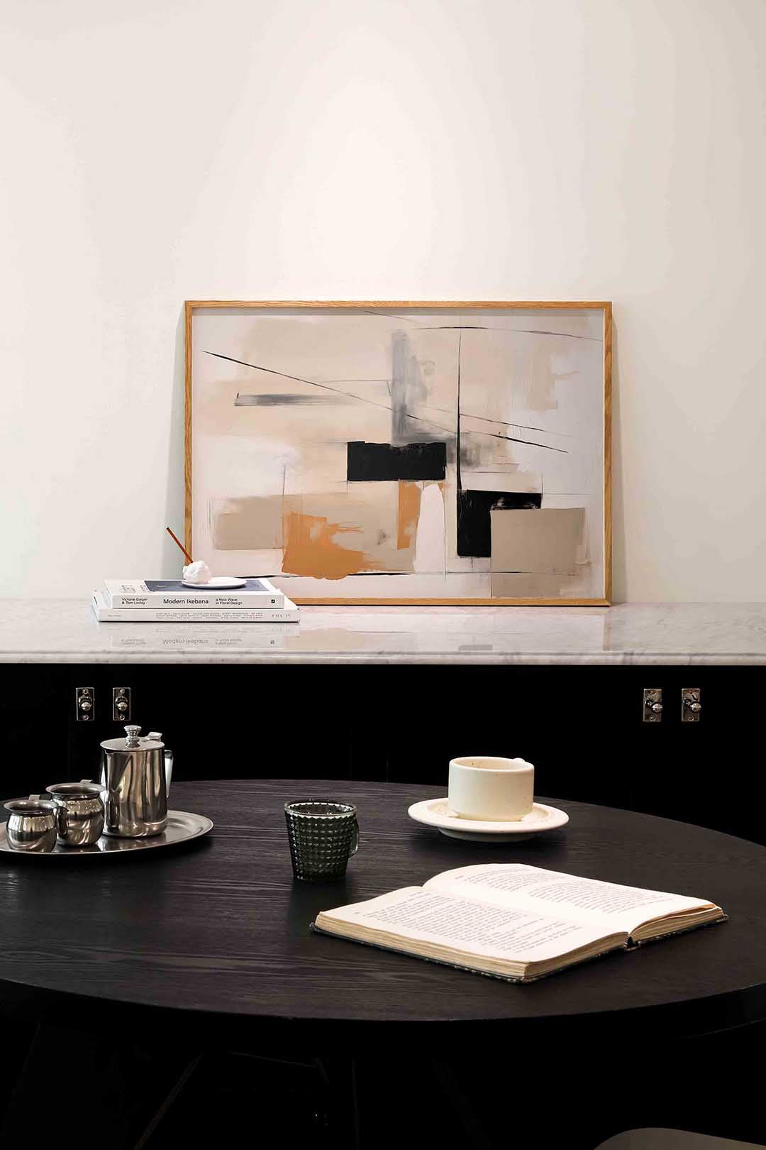 Abstracte vormen Poster