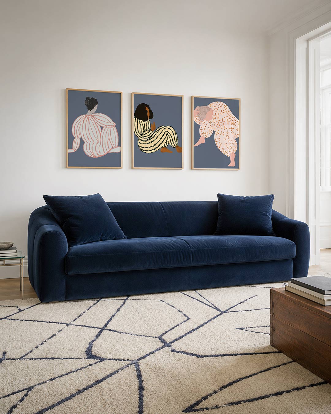 Vorm en lijnen Posterset