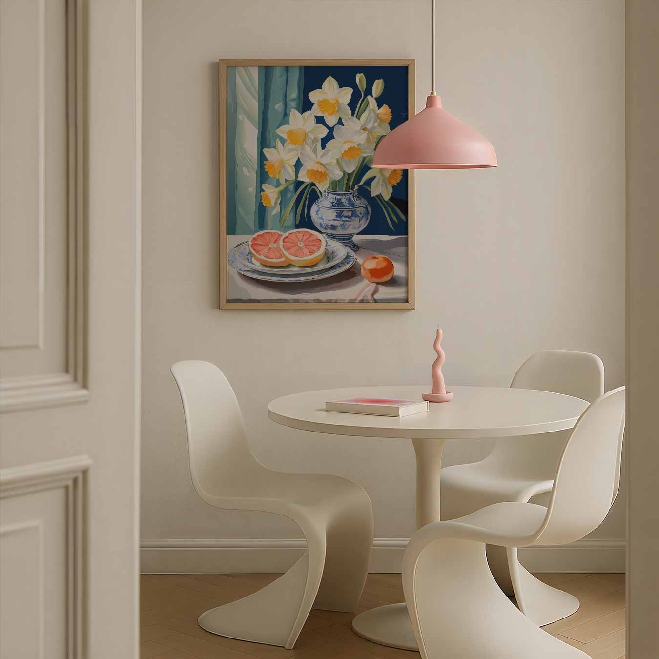 Bloemen en Fruit Sfeerposter-WallArtistic
