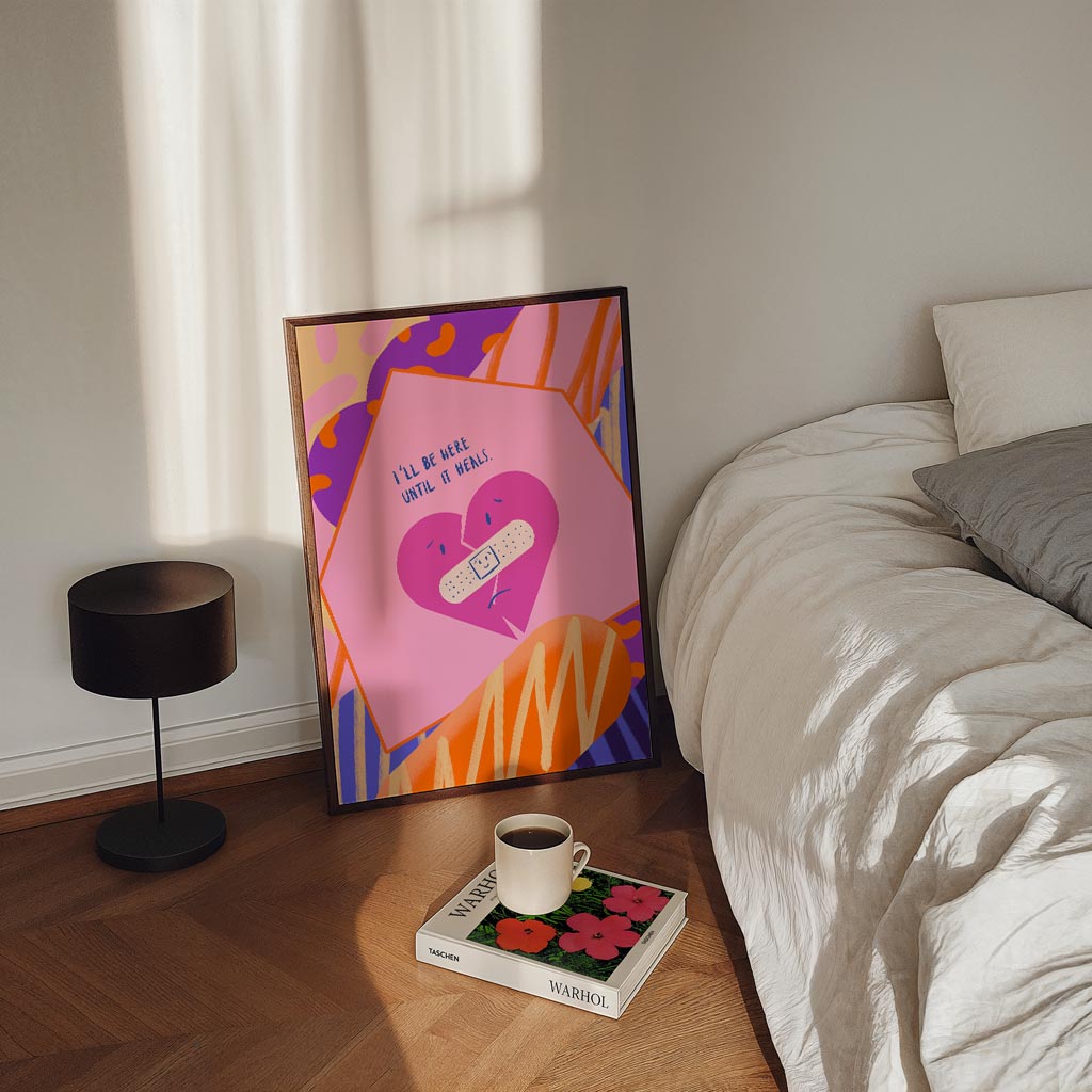 Healing Heart Poster-WallArtistic