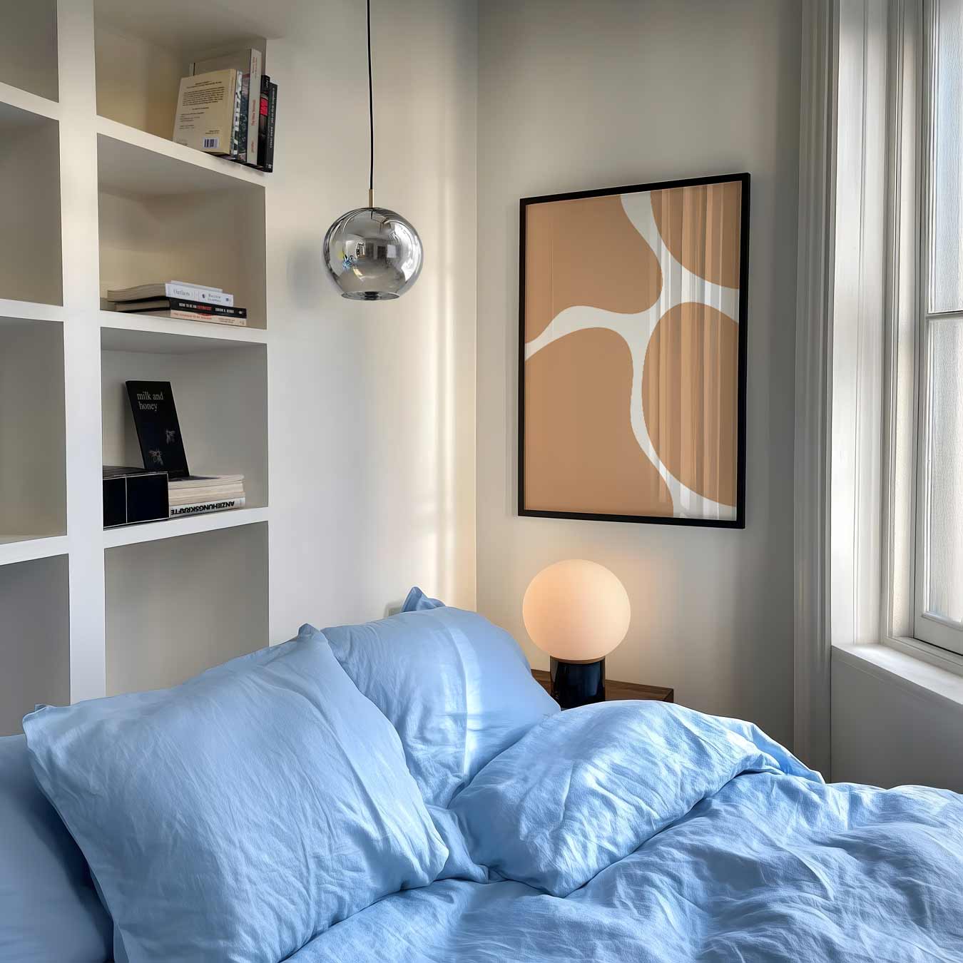 Trendy Abstracte Wandposter-WallArtistic