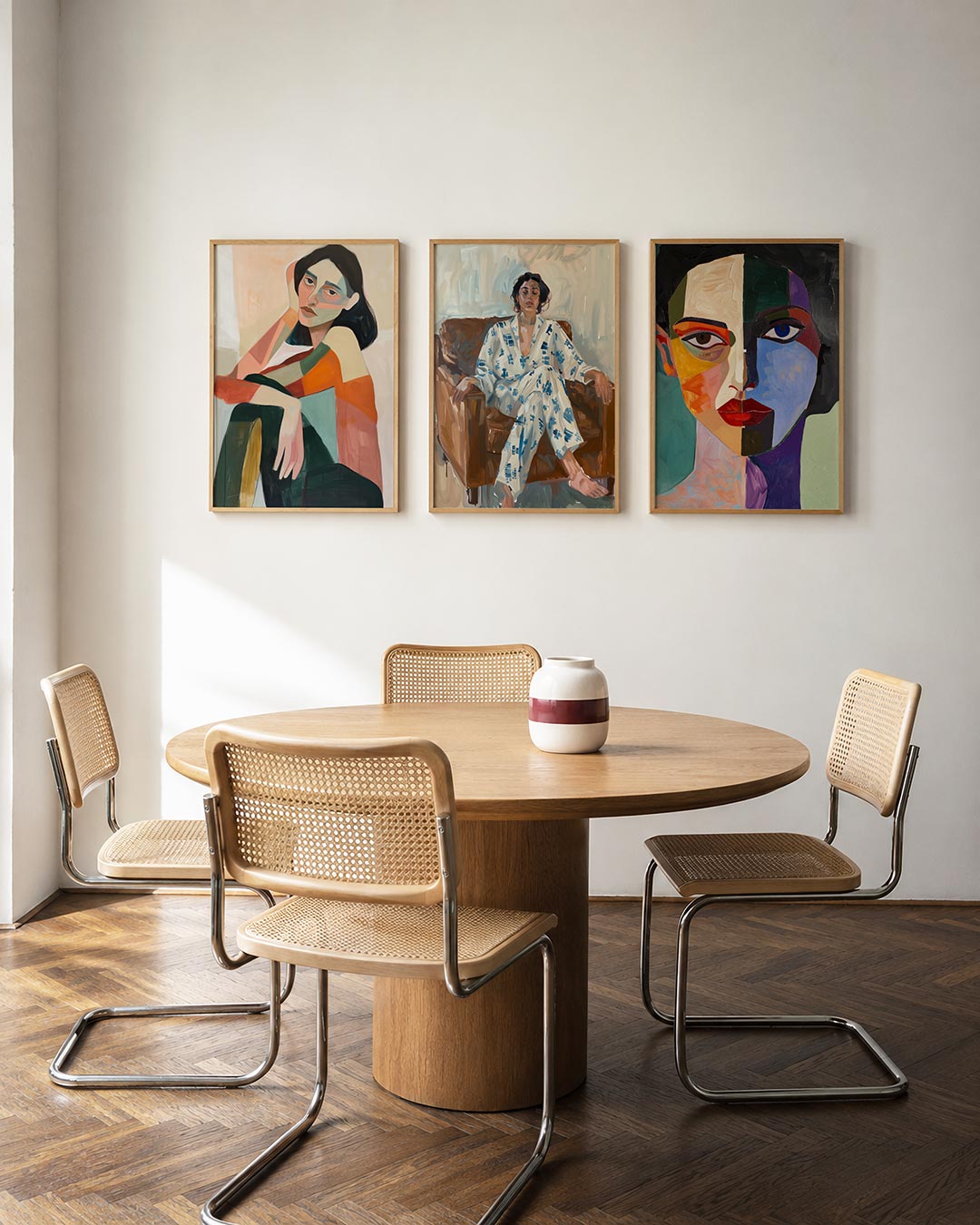 Vorm en kleurenspel Posterset