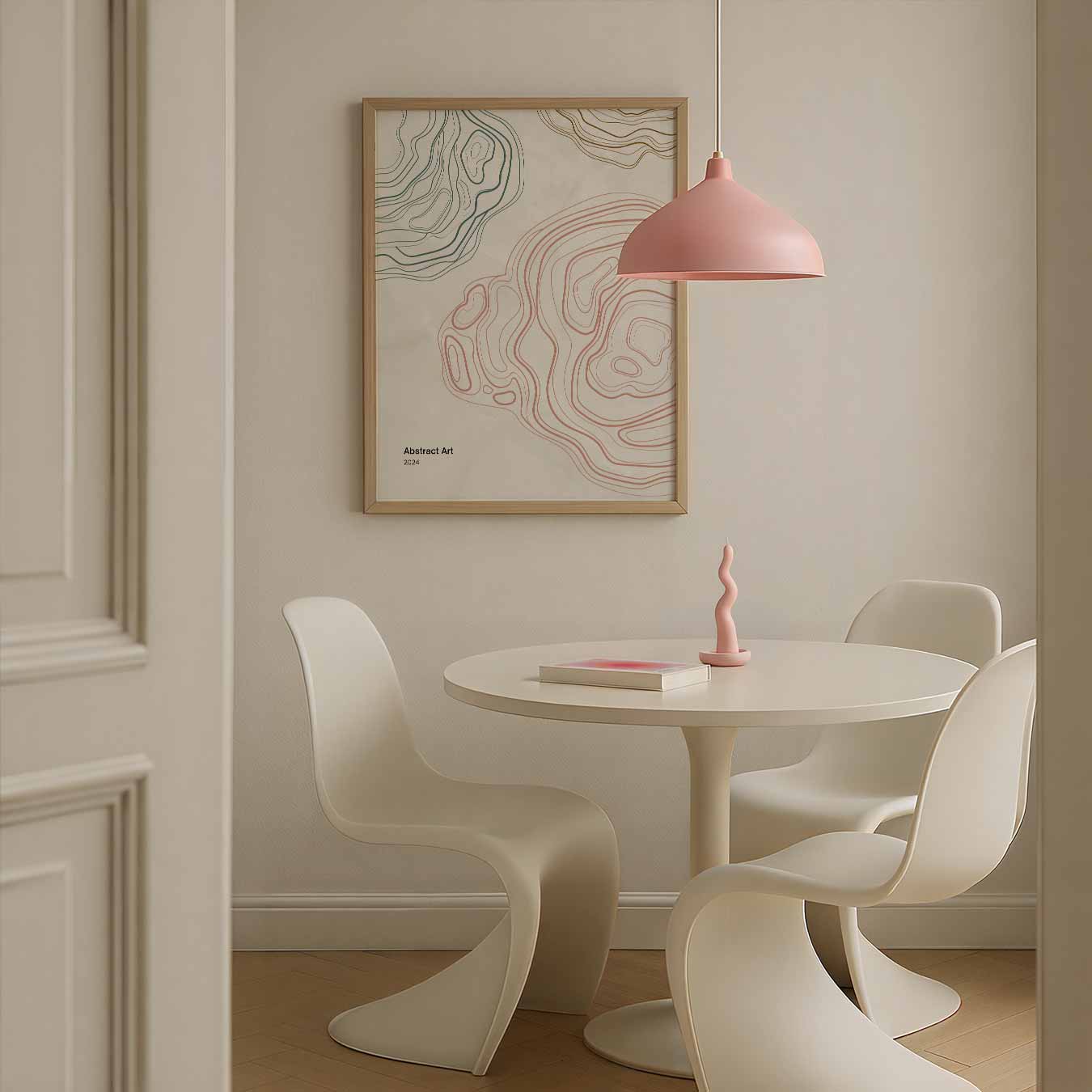 Moderne Abstracte Kunst Poster-WallArtistic