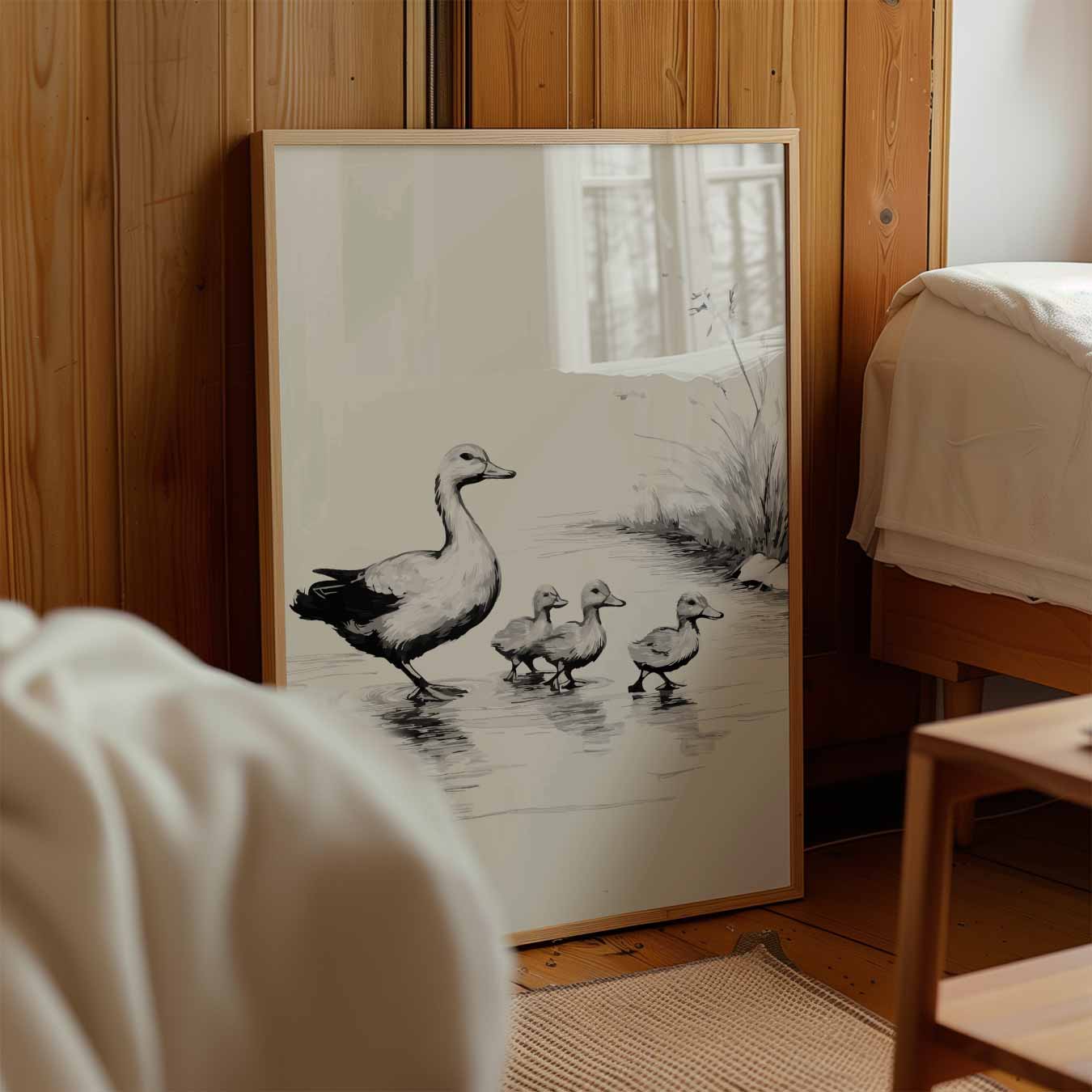 Moederliefde in de Natuur Poster-WallArtistic