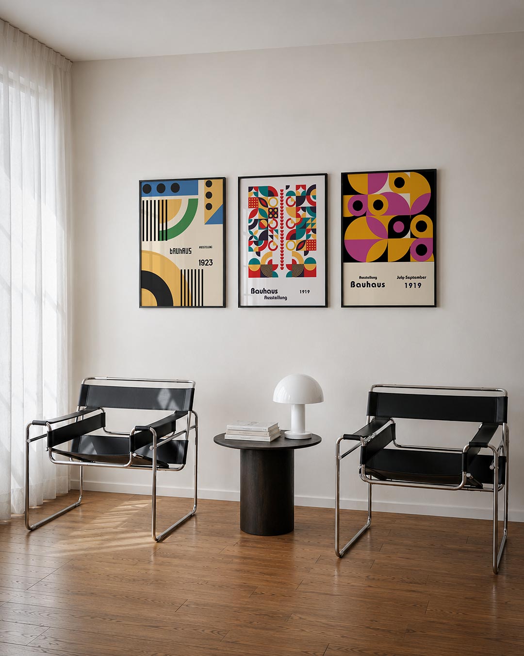 Vormen en kleurvlakken Posterset
