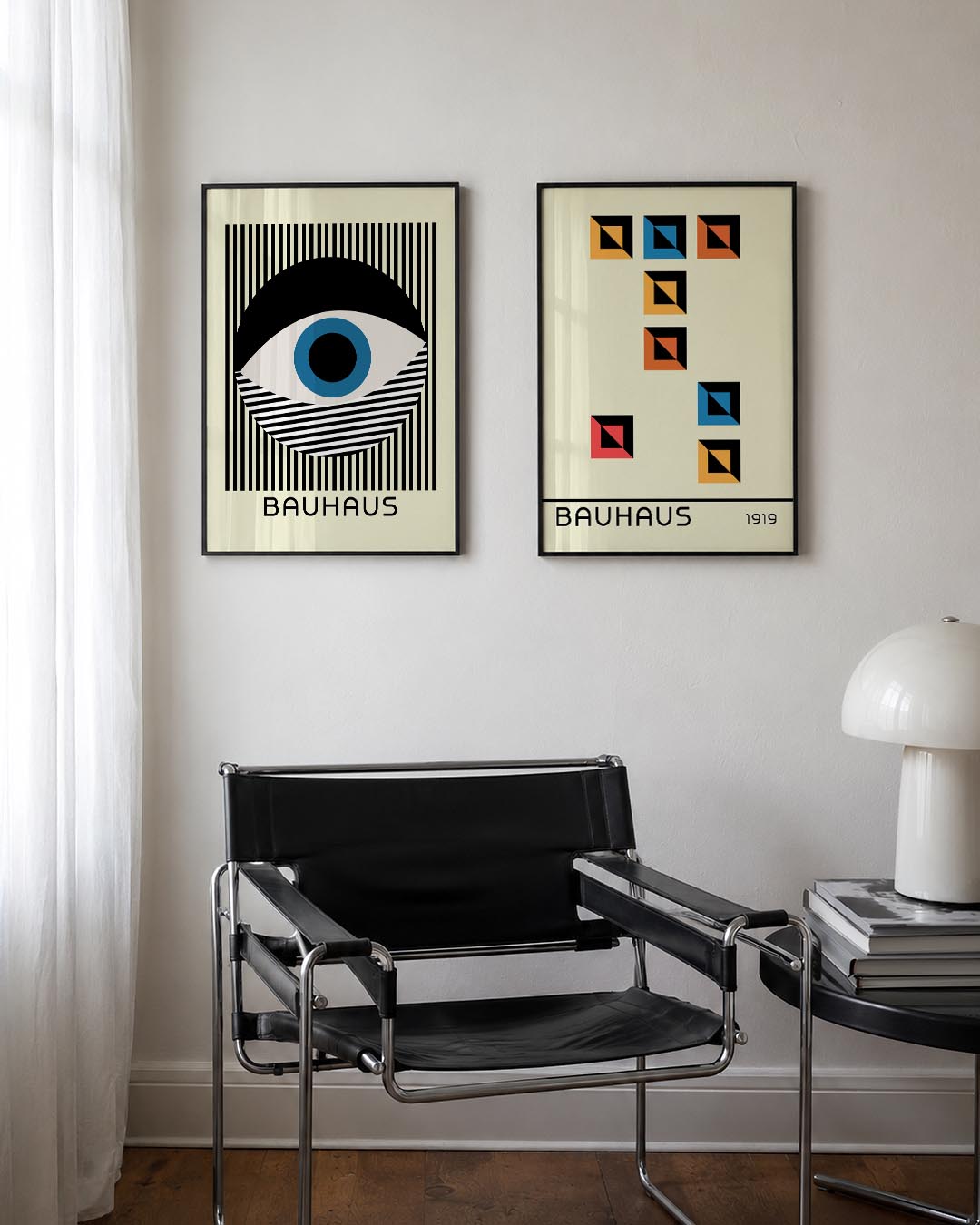 Oog en lijnen Posterset