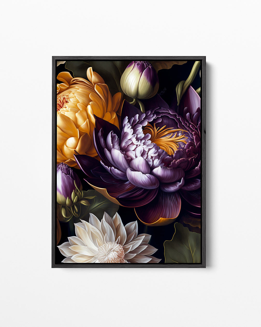 Bloemrijke harmonie Kunstwerk
