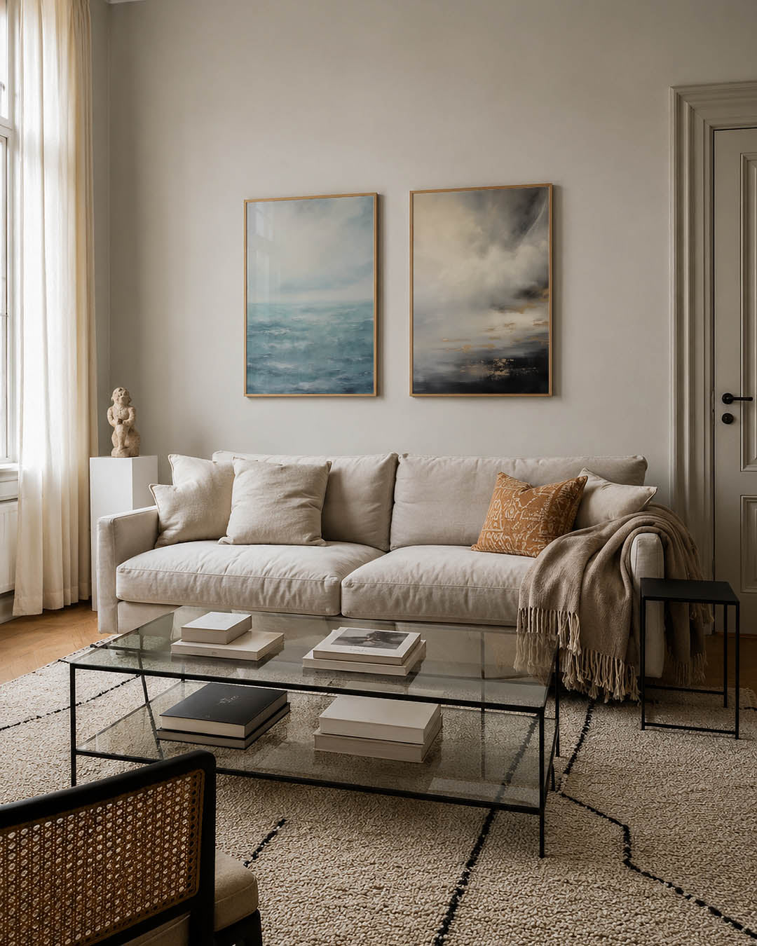 Zee en lucht Posterset