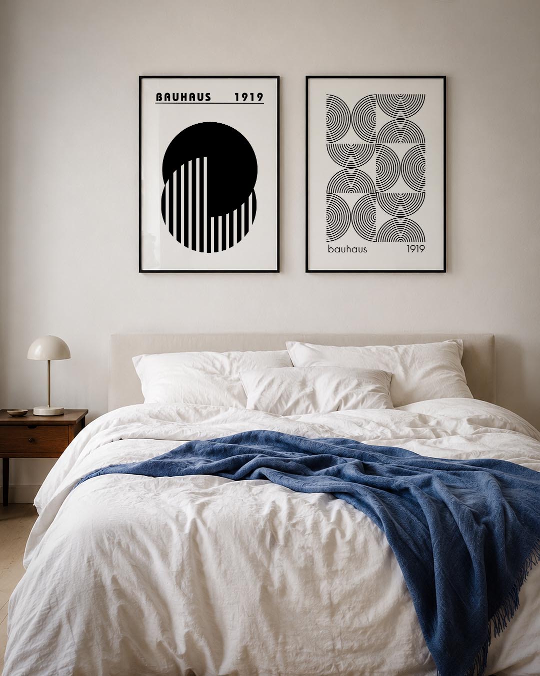 Cirkel en strepen Posterset