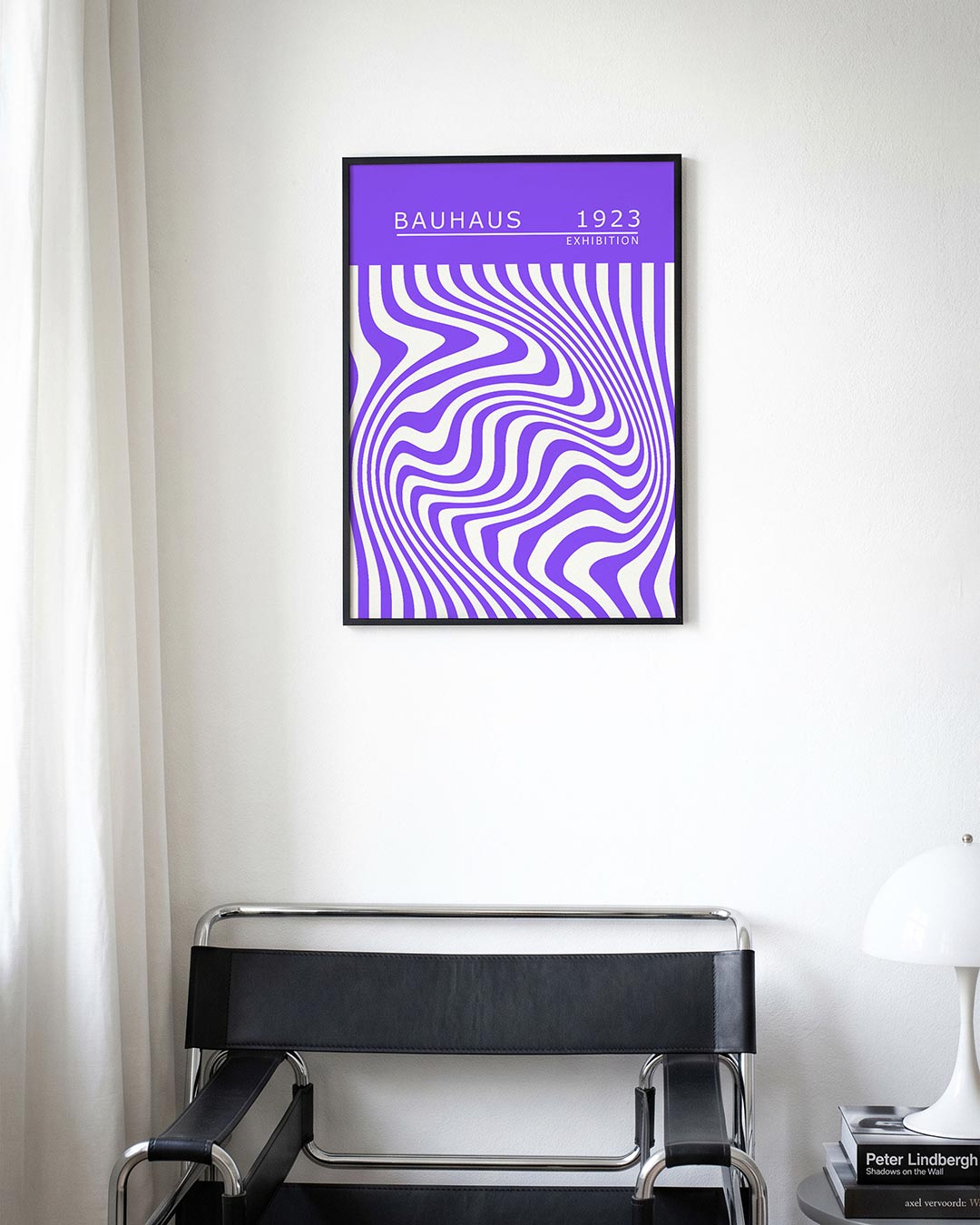 Golvend lijnenspel Poster