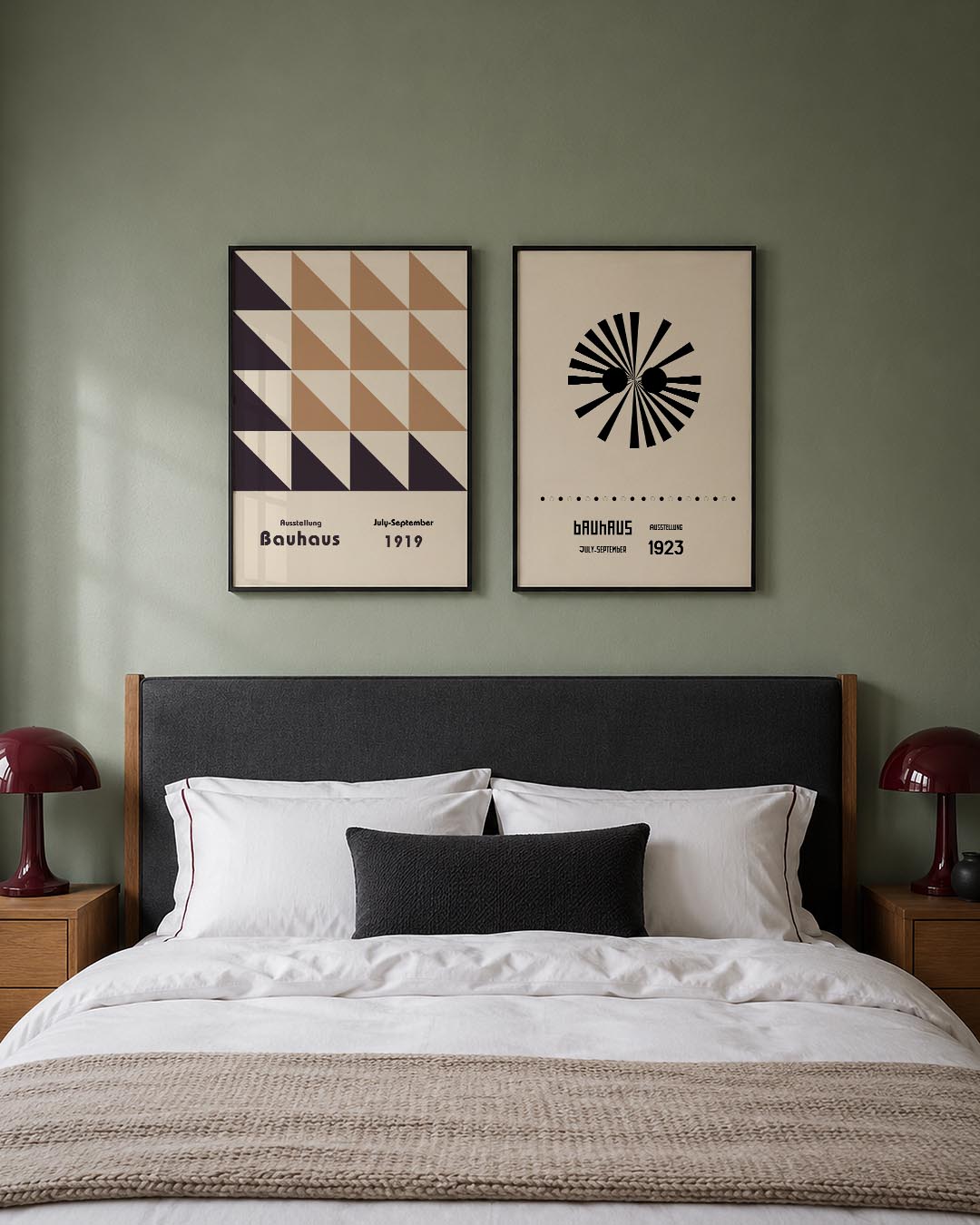 Driehoek rasters Posterset