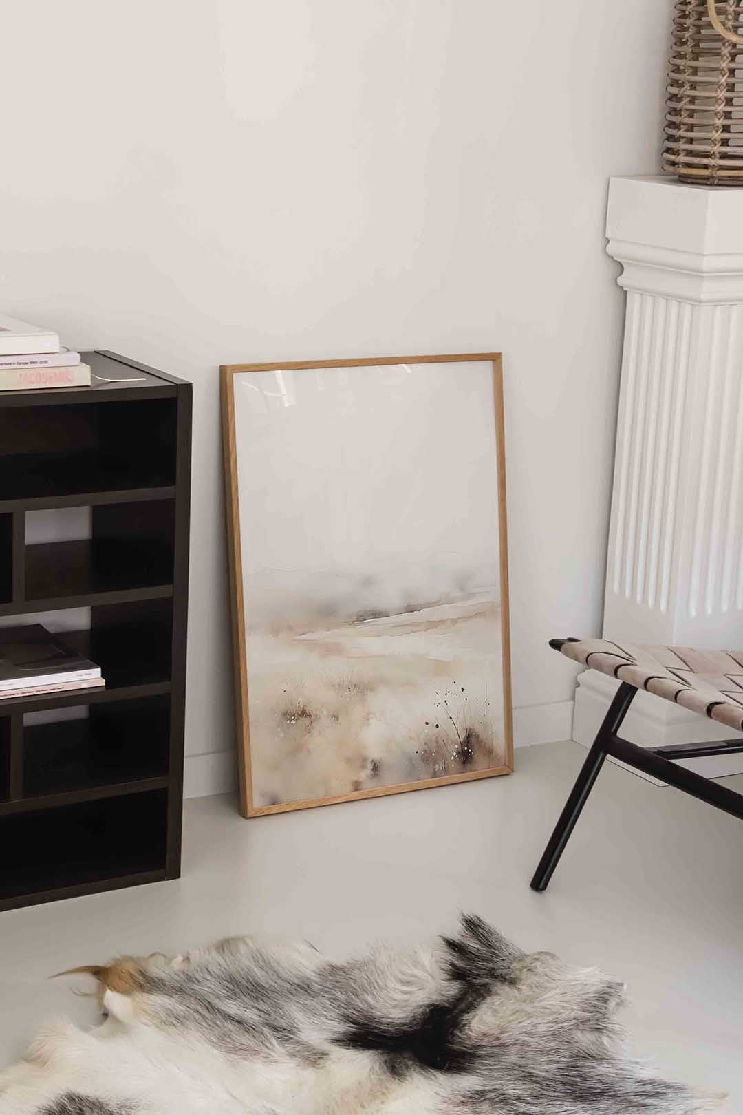 Landschap met zachte tinten Poster