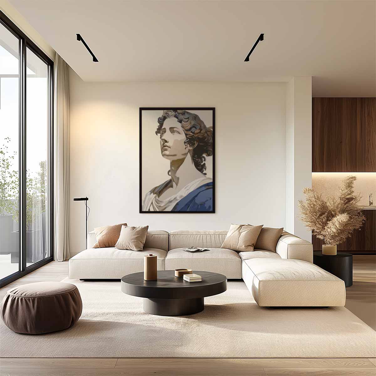 Tijdloze Elegantie Kunstwerk-canvas-dibond-plexiglas-wanddecoratie-WallArtistic