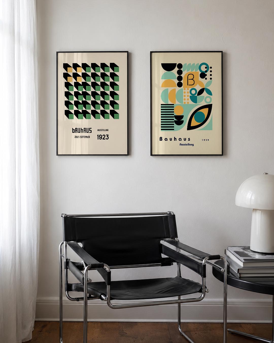 Kleurblok ritme Posterset